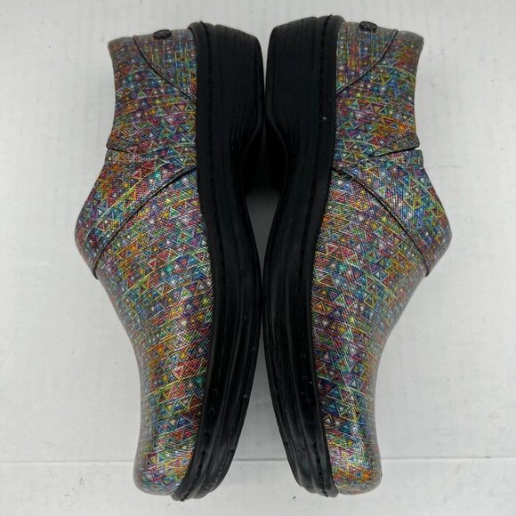 Klogs Footwear Womens Mission Pyramid Multicolor Slip On Non Mark Size 7M Clogs - Picture 7 of 10